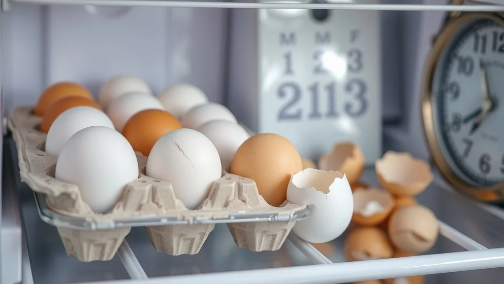 Hur länge håller ägg i kylen