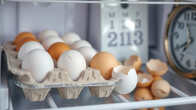 Hur länge håller ägg i kylen
